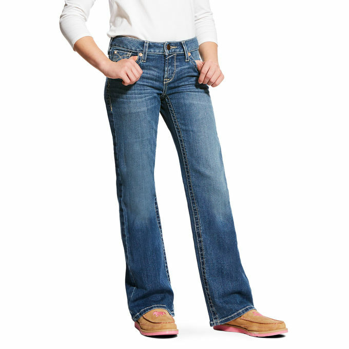 Whipstitch Boot Cut Jean