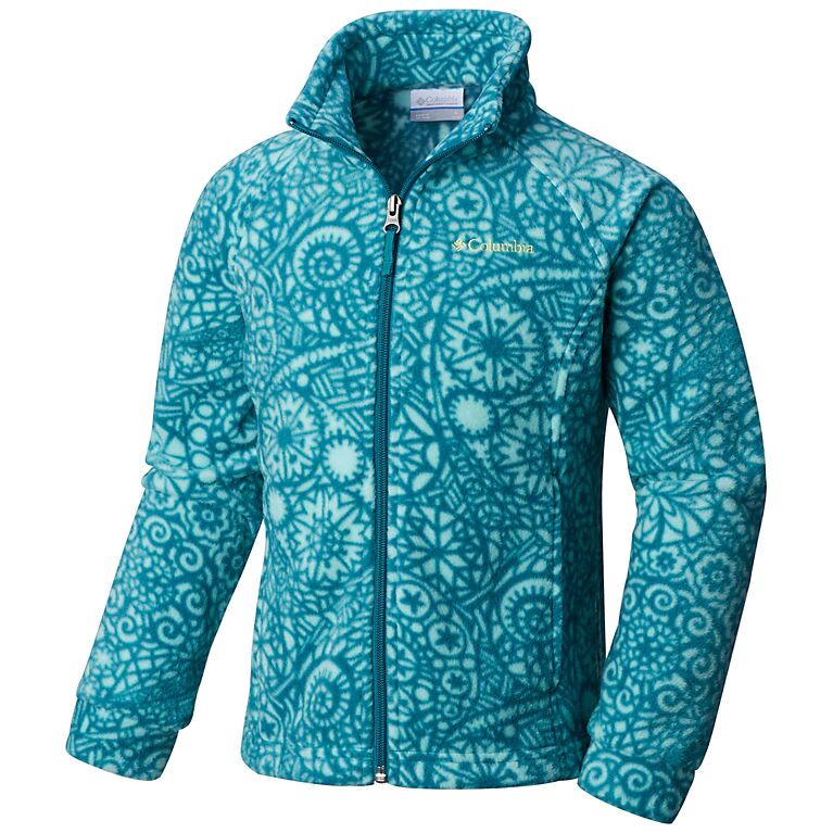 Girls Benton Springs II Printed Fleece Jacket