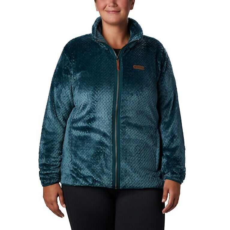 Womens Fire Side II Sherpa Full Zip Fleece Plus Size