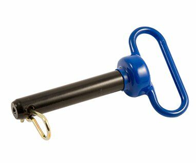 Blue Handle Forged Hitch Pin