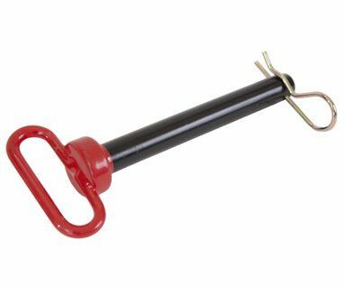 Red Handle Forged Hitch Pin