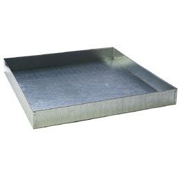 30 x 30 Galvanized Dropping Pan for AH3030